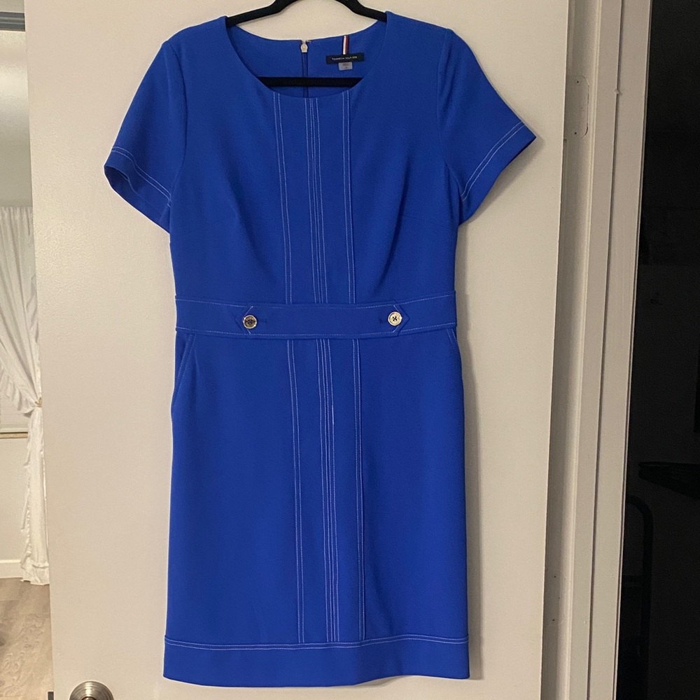 Tommy Hilfiger Royal Blue Mini Dress